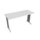 FLEX - Stoly pracovní rovné Stůl pracovní rovný 140 cm hl60 - FE 1400 bílá