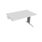 FLEX - Stoly pracovní rovné Stůl pracovní řetěz rovný 120 cm - FS 1200 R bílá