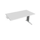 FLEX - Stoly pracovní rovné Stůl pracovní řetěz rovný 140 cm - FS 1400 R bílá