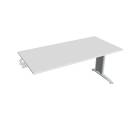 FLEX - Stoly pracovní rovné Stůl pracovní řetěz rovný 160 cm - FS 1600 R bílá