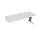 FLEX - Stoly pracovní rovné Stůl pracovní řetěz rovný 180 cm - FS 1800 R bílá