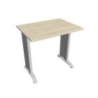 FLEX - Stoly pracovní rovné Stůl pracovní rovný 80 cm hl60 - FE 800 akát