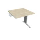 FLEX - Stoly pracovní rovné Stůl pracovní řetěz rovný 80 cm - FS 800 R akát