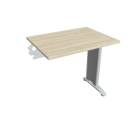 FLEX - Stoly pracovní rovné Stůl pracovní řetěz rovný 80 cm hl60 - FE 800 R akát