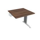 FLEX - Stoly pracovní rovné Stůl pracovní řetěz rovný 80 cm - FS 800 R ořech