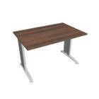 FLEX - Stoly pracovní rovné Stůl pracovní rovný 120 cm - FS 1200 ořech