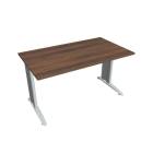 FLEX - Stoly pracovní rovné Stůl pracovní rovný 140 cm - FS 1400 ořech
