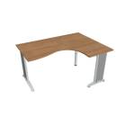 FLEX - Stoly pracovní tvarové Stůl ergo levý 160x120 cm - FE 2005 L višeň