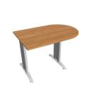 FLEX - Stoly přídavné Stůl jednací oblouk 120 cm - FP 1200 1 olše