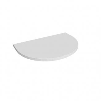FLEX - Stoly přídavné Stůl zakončovací oblouk 60 cm - FP 60 bílá