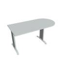 FLEX - Stoly přídavné Stůl jednací oblouk 160 cm - FP 1600 1 Šedá