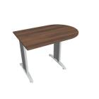 FLEX - Stoly přídavné Stůl jednací oblouk 120 cm - FP 1200 1 ořech
