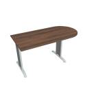 FLEX - Stoly přídavné Stůl jednací oblouk 160 cm - FP 1600 1 ořech