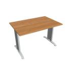FLEX - Stoly pracovní rovné Stůl jednací rovný 120 cm - FJ 1200 olše