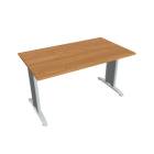 FLEX - Stoly pracovní rovné Stůl jednací rovný 140 cm - FJ 1400 olše