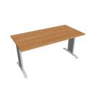 FLEX - Stoly pracovní rovné Stůl jednací rovný 160 cm - FJ 1600 olše