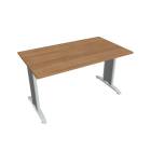 FLEX - Stoly pracovní rovné Stůl jednací rovný 140 cm - FJ 1400 višeň