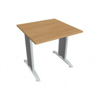 FLEX - Stoly pracovní rovné Stůl jednací rovný 80 cm - FJ 800 dub