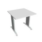 FLEX - Stoly pracovní rovné Stůl jednací rovný 80 cm - FJ 800 bílá