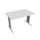 FLEX - Stoly pracovní rovné Stůl jednací rovný 120 cm - FJ 1200 bílá
