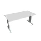FLEX - Stoly pracovní rovné Stůl jednací rovný 160 cm - FJ 1600 bílá