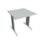 FLEX - Stoly pracovní rovné Stůl jednací rovný 80 cm - FJ 800 Šedá
