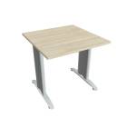FLEX - Stoly pracovní rovné Stůl jednací rovný 80 cm - FJ 800 akát