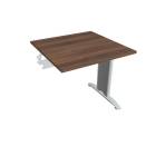 FLEX - Stoly pracovní rovné Stůl jednací řetězící rovný 80 cm - FJ 800 R ořech