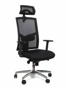 Kancelářské židle Alba Kancelářská židle GAME ŠÉF VIP 3D P44 černá