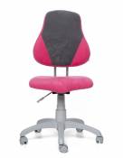 Dětské židle a židličky Alba ALBA židle FUXO V-line Růžová/šedá
