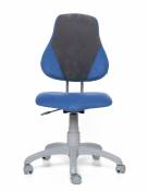 Dětské židle a židličky Alba ALBA židle FUXO V-line Modrá/šedá