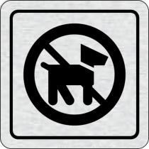Cedulka na dveře - Zákaz vstupu se psem II.