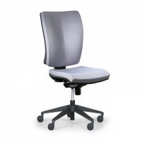 Kancelářská židle Leon PLUS, šedá - bez područek