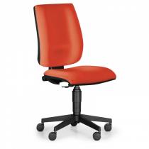 Kancelářská židle FIGO bez područek, permanentní kontakt, červená