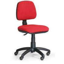 Kancelářská židle MILANO bez područek - červená