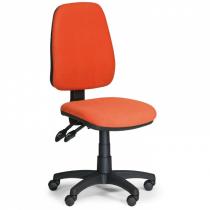 Kancelářská židle ALEX bez područek - oranžová