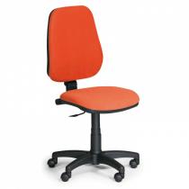 Kancelářská židle COMFORT PK, bez područek - oranžová