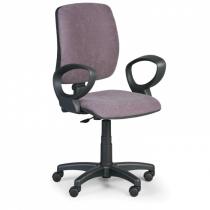 Kancelářská židle TORINO II s područkami - šedá