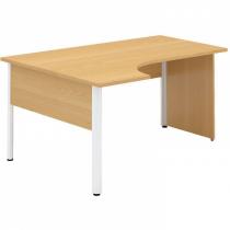 Rohový psací stůl CLASSIC A, levý, dezén buk