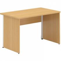 Kancelářský psací stůl CLASSIC A, 1200 x 700 mm, dezén ořech