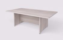Jednací stůl Wels, 2200 x 1200 mm, akát světlý