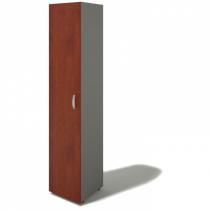 Kancelářská skříň Bern - dveře levé, 399 x 404 x 1965 mm, wenge
