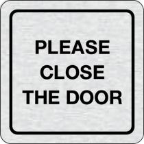Cedulka na dveře - Please close the door