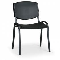Konferenční židle Smile, černá - konstrukce černá