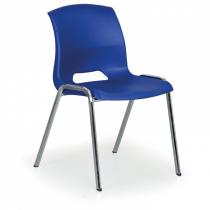 Stohovatelná židle Cleo, modrá