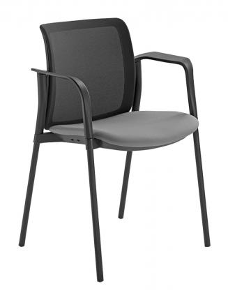 Konferenční židle - přísedící LD Seating - Konferenční židle Swing 512WH-N1,BR