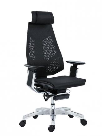 Kancelářské židle Antares Kancelářská židle Genidia černá ALU