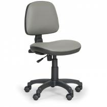 Pracovní židle Milano bez područek - permanentní kontakt, šedá