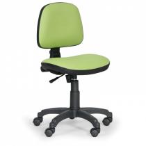 Pracovní židle Milano bez područek - permanentní kontakt, zelená
