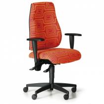 Zdravotní balanční kancelářská židle EXETER LADY, oranžová